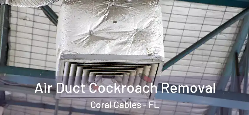  Air Duct Cockroach Removal Coral Gables - FL