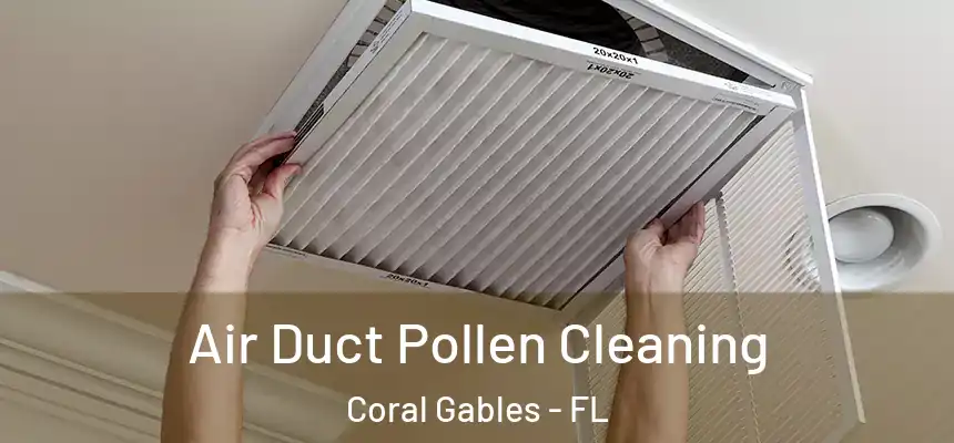 Air Duct Pollen Cleaning Coral Gables - FL